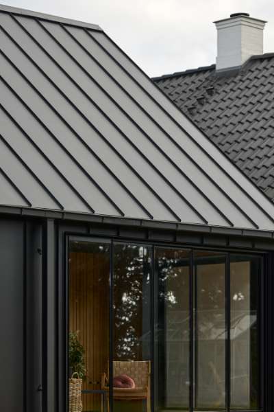 Steel roof and facade set the stage for Danish countryside charm, Bøelvej 13, 6880 Tarm, Denmark